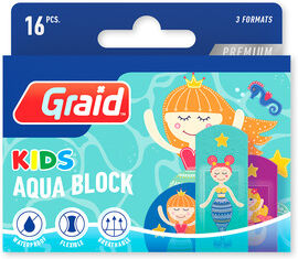 Graid Aqua Block Kids Premium Plaster Havfruer   1 stk.