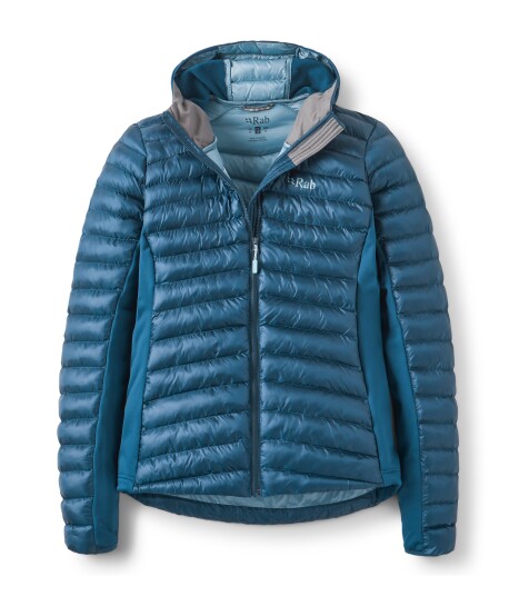 RAB Cirrus Flex 2.0 Hoody Dame Tempest Blue