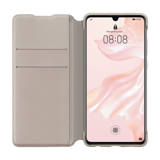 HUAWEI PU LOMMEBOK DEKSEL P30 KAKI