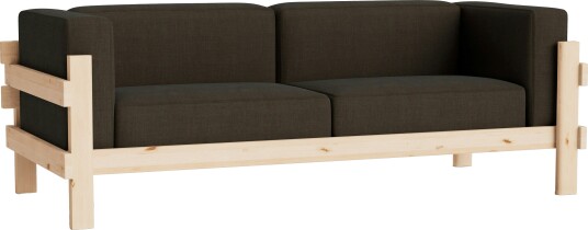Kube 3 Seter Sofa Pine / Remix 356