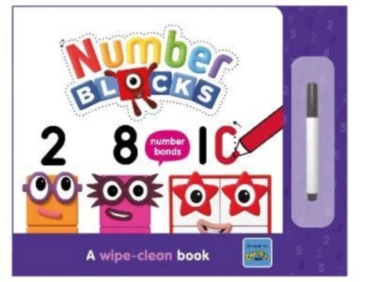 Numberblocks Number Bonds: A Wipe-Clean Book Av Sweet Cherry Publishing Numberblocks Number Bonds: A Wipe-Clean Book Av Sweet Cherry Publishing