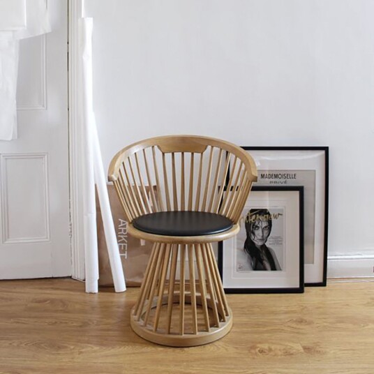Tom Dixon Fan Spisestuestol Natural