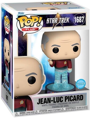 Funko Star Trek actionfigur Jane Luc Picard Funko Star Trek actionfigur Jane Luc Picard