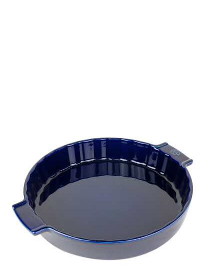 Peugeot Appolia Keramisk Tærtefad Blå 28 Cm   Navy   Ø 28 CM