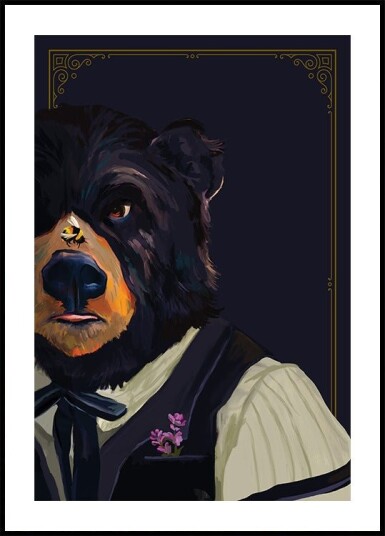 Bear Plakat Plakat / 100x150cm Bear Plakat Plakat / 100x150cm