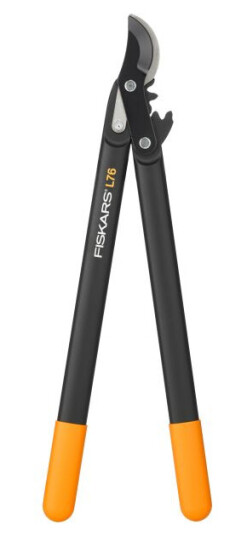 Fiskars PowerGear L76 Universalsaks med sidekniv, Hageredskap