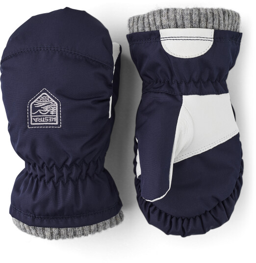 My First Hestra Mitt Dark Navy 1