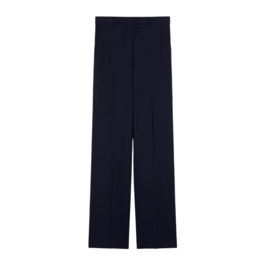 Max Mara Dame Bukser Blå L