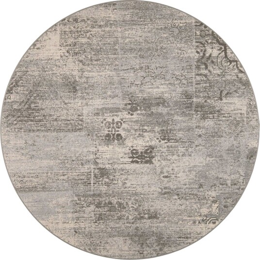 Rustiikki Matte Rund 160 cm Grå - Vm Carpet