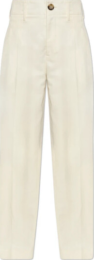 Ami Paris Dame Bukser Beige M,