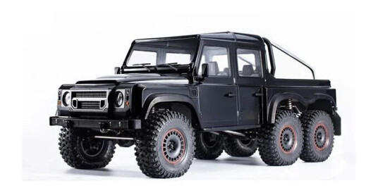 Amewi AMXRock RCX10.3B Scale Crawler 6x6 Pick-Up 1:10ARTR Black