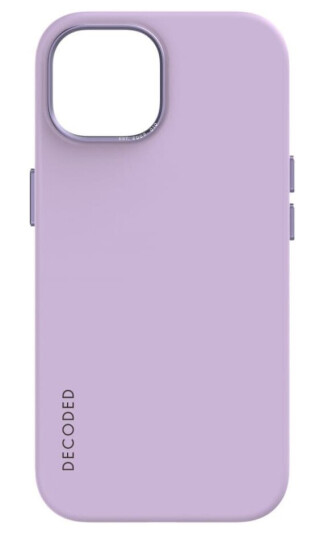 Decoded Iphone 15 Plus Deksel Silicone Backcover Lavendel