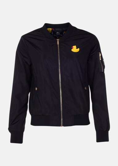 Blount & Pool Hawaii Bomber Jacket W Black 36 Jakker
