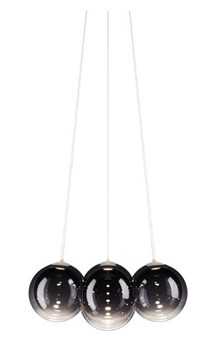Lodes Random Cloud 7 Lysekrone Ø23 2700K Glossy Smoke/Glass Lodes Random Cloud 7 Lysekrone Ø23 2700K Glossy Smoke/Glass