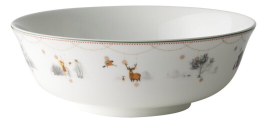 Wik & Walsøe Julemorgen skål 22 cm Wik & Walsøe Julemorgen skål 22 cm