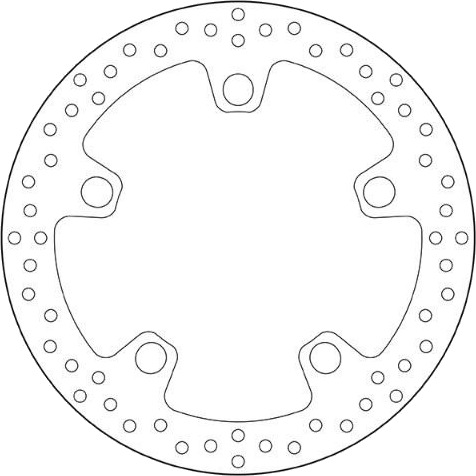 Bremseskive BREMBO 68B407N0