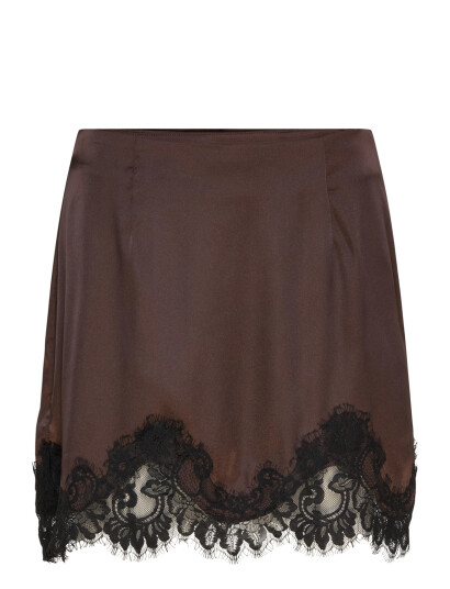 NOISY MAY Nmceleste Mw Satin Skirt Black S
