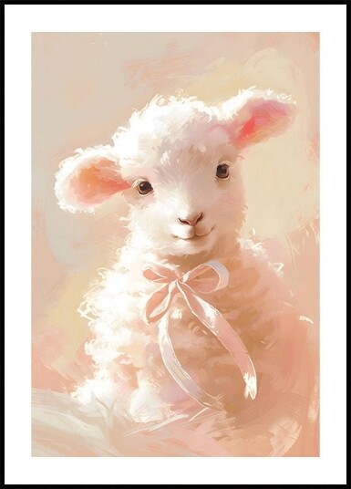 Lamb"s Gentle Glow Plakat Plakat / 30x40cm