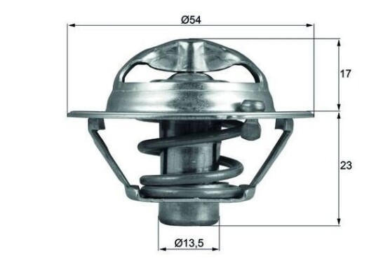 Termostat MAHLE ORIGINAL TX 118 82D Termostat MAHLE ORIGINAL TX 118 82D