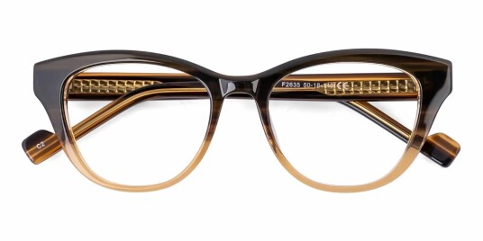 Eo Selection Briller Adair fra eo Selection Brun acetate Oval large