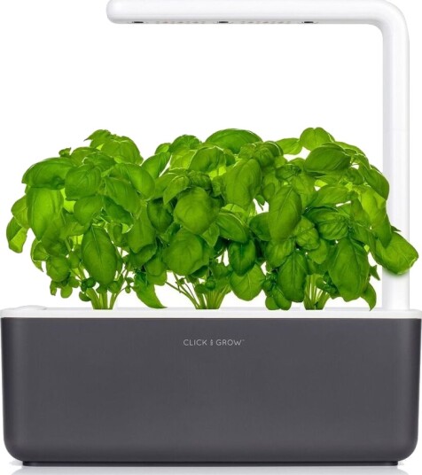 Klikk og Grow Smart Garden 3, Startsett, Grå Klikk og Grow Smart Garden 3, Startsett, Grå