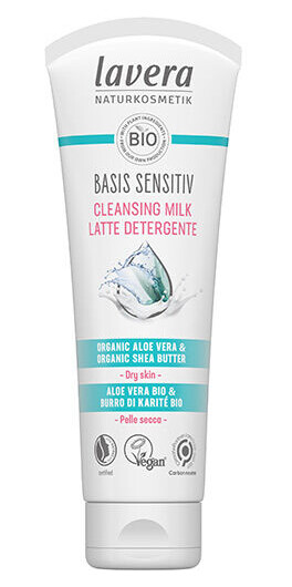 Lavera Basis Sensitiv Cleansing Milk  125 ml
