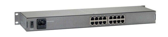 LevelOne FEP-1601W120 - switch - 16 porte - monterbar på stativ (4015867199848)