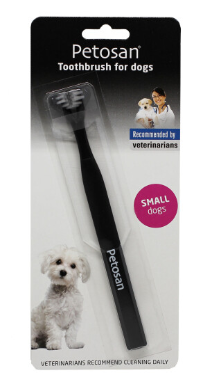 Petosan Vinklet Tannbørste til Hund Medium (7-15 kg)