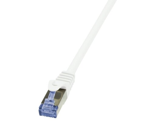 Logilink Patch Cable Cat.6A S/Ftp White 40M Primeline 40 M Cat6 S/Ftp S-Stp Rj-45 Rj-45 Hvit