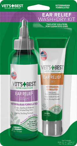 Vets Best Øre- Og Tørkesett 118 ml Og 56 G Vets Best Øre- Og Tørkesett 118 ml Og 56 G