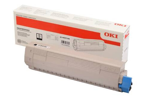 OKI C 823/833/843 BK lasertoner - 46471104 Original - Svart 7000 sider