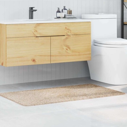 Badematte Rektangulær Krem 70x120 cm Polypropylen Skli sikker Badematte Rektangulær Krem 70x120 cm Polypropylen Skli sikker