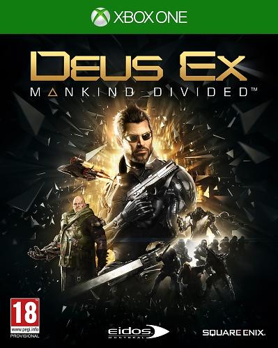 Deus Ex: Mankind Divided Day One Edition Xbox One spill Forseglet Deus Ex: Mankind Divided Day One Edition Xbox One spill Forseglet
