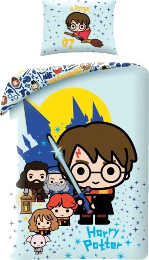 Harry Potter Junior Sengetøj 100 X 135 Cm 100 Procent Bomuld