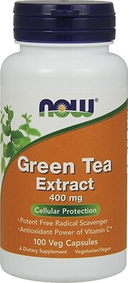 Now Foods Grønn Te-Ekstrakt 100x400mg Now Foods Grønn Te-Ekstrakt 100x400mg