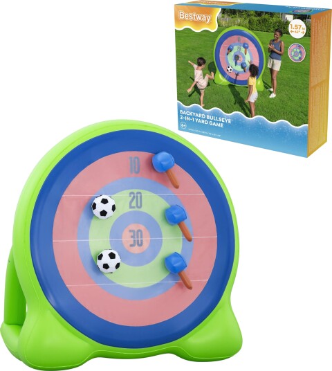 Bestway Trädgårdsspel Bullseye 2 I 1 Uppblåsbart