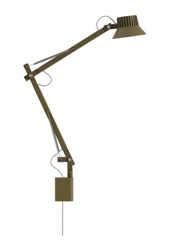 Muuto Dedicate S2 Vegglampe Brun Grønn Muuto Dedicate S2 Vegglampe Brun Grønn