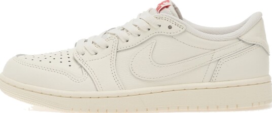 Joggesko Air Jordan 1 Retro Low Sail/ Sail University Red EUR 44