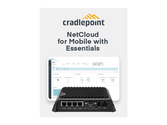 Cradlepoint R1900-5Gb - - Trådløs Ruter - - Wwan 4-Portssvitsj - 1Gbe - Wi-Fi 6 - Lte, Bluetooth - Dobbeltbånd - 5G - Med 3-Års Netcloud Mobile Performance Essentials Plan