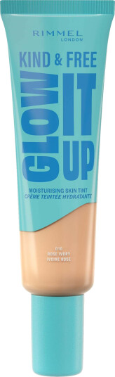 Rimmel Glow It Up Moisturising Skin Tint 30 ml Rose Ivory 10