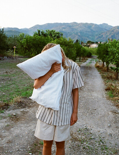 Bongusta Naram Shirt - Beige - L/XL