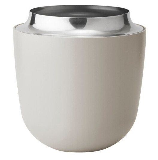 Concave vase, medium - sand Concave vase, medium - sand