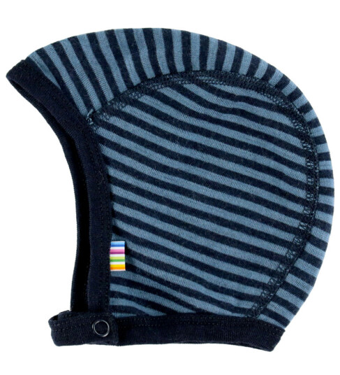 Joha Babylue Ull Blå m. Striper Joha 41 cm Lue baby
