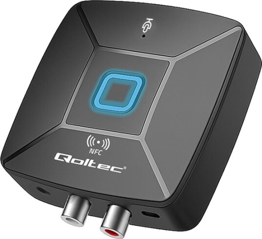 Qoltec Trådløs Lydsender Hifi Mottaker For Hjem Og Bil | Bluetooth 6.0 | Nfc | 2 X Rca | 1 X Aux Minijack 3,5 Mm | Mikrofoner Qoltec Trådløs Lydsender Hifi Mottaker For Hjem Og Bil | Bluetooth 6.0 | Nfc | 2 X Rca | 1 X Aux Minijack 3,5 Mm | Mikrofoner