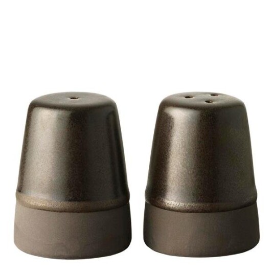 Aida - RAW Metallic Brown salt/pepper set Aida - RAW Metallic Brown salt/pepper set