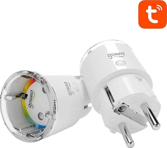 Gosund Ep2 Smart Stikkontakt - Wifi, 10a - 2-pack