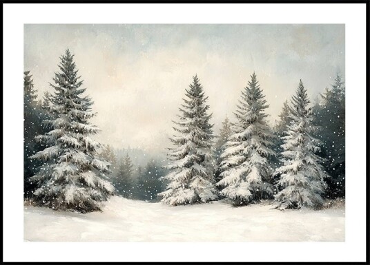 Mountain Chill Poster Plakat / 50x70cm