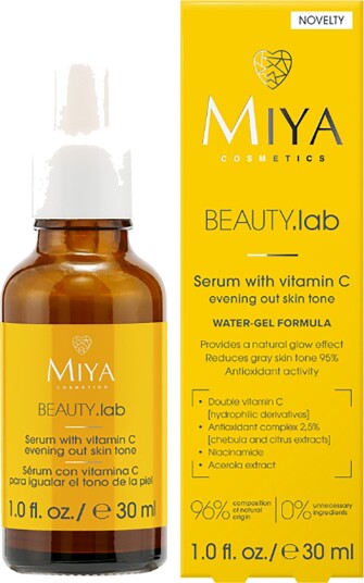 Miya BEAUTY.lab Serum Vitamin C Evening Out Skin Tone 30 ml