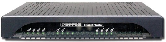 Patton Smartnode 4131, 2* Eth, 8 Bri Te/Nt, 16 Stemmer (Sn4131/2Eth8bis16vhp/Eui)