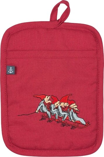 Porsgrunds Porselænsfabrik Nisse Gryteklut 23x18cm Rød Porsgrunds Porselænsfabrik Nisse Gryteklut 23x18cm Rød